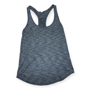 Lululemon Scrunched Back Tank Top in Heathered Black